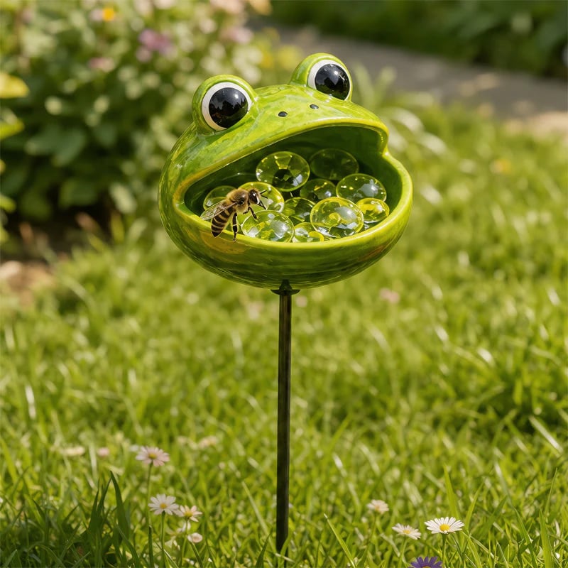 Pollinator Water Bowl Decor