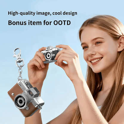 Mini Keychain Camera Tiny HD Digital Camera for Everyday Memories