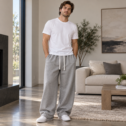 4-Pack Ultra-Soft Wide-Leg Sweatpants