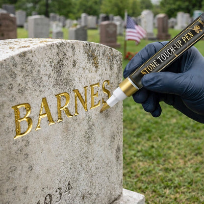 Gold Engraving Marker Restore Faded Inscriptions with Care