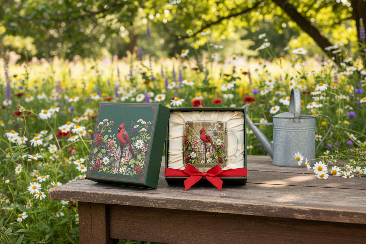 Garden Bliss Glass Cups