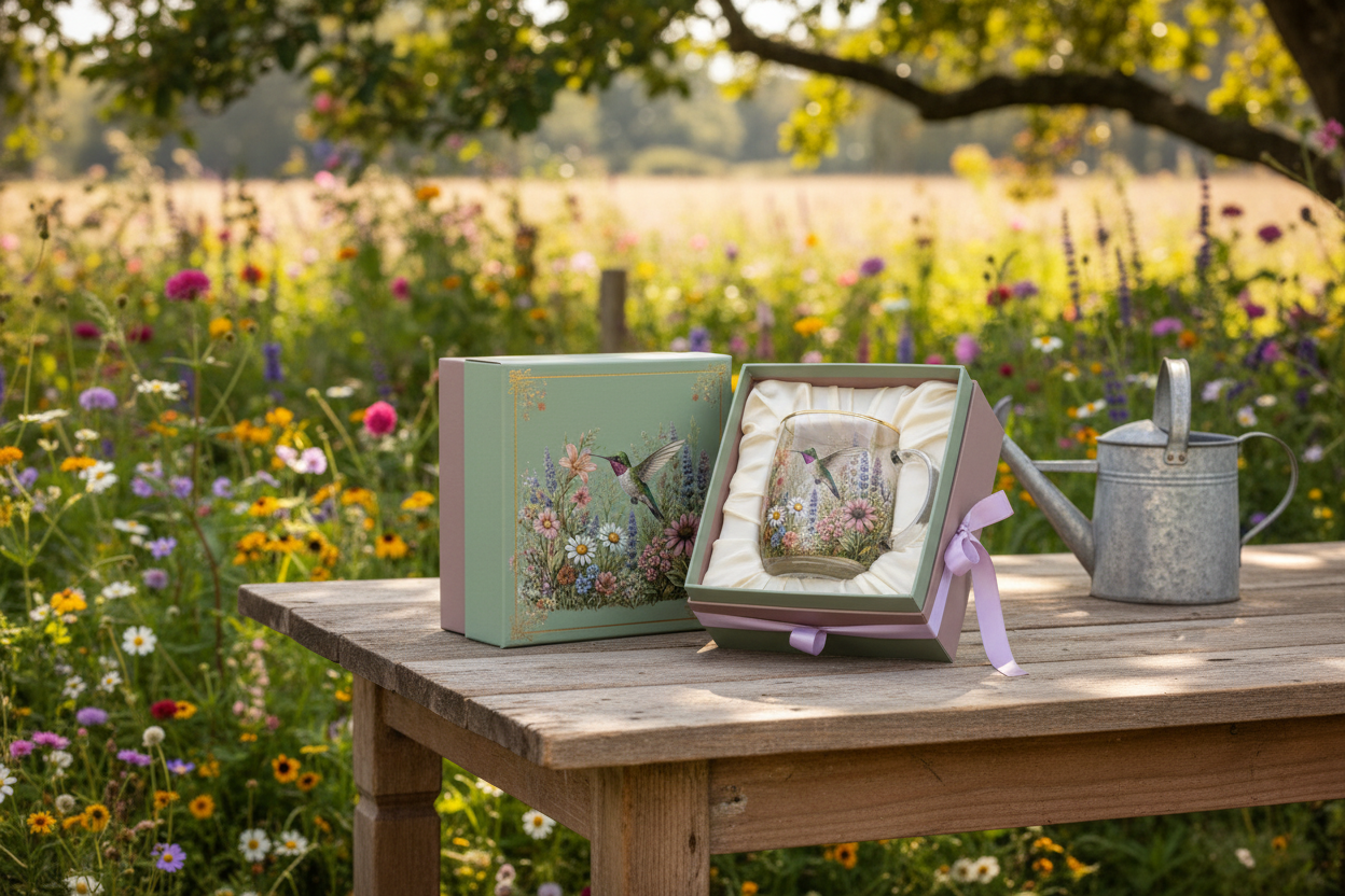 Garden Bliss Glass Cups