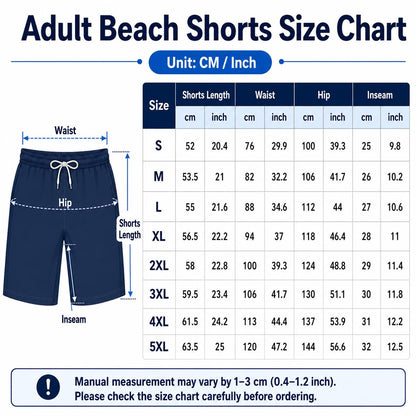 Funny Patriotic Men Swim Trunks - Personalized Birthday Gifts For Husband, Son, Grandson, Brother, Grandpa, Dad