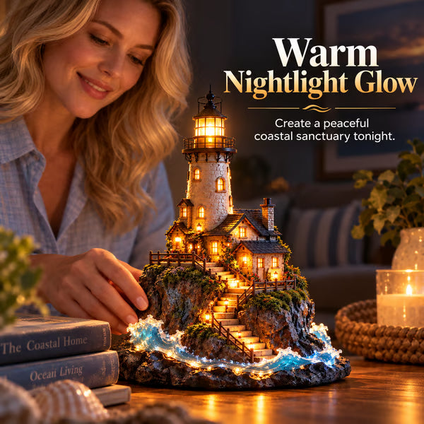 Coastal Lighthouse Glow Bring the Calm of the Shore Home
