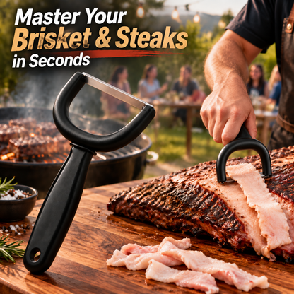 Handheld Meat & Fat Trimming Tool for Brisket and Pork