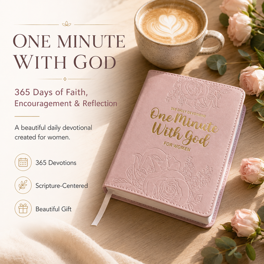 One Minute With God for Women 365 Daily Devotional Book