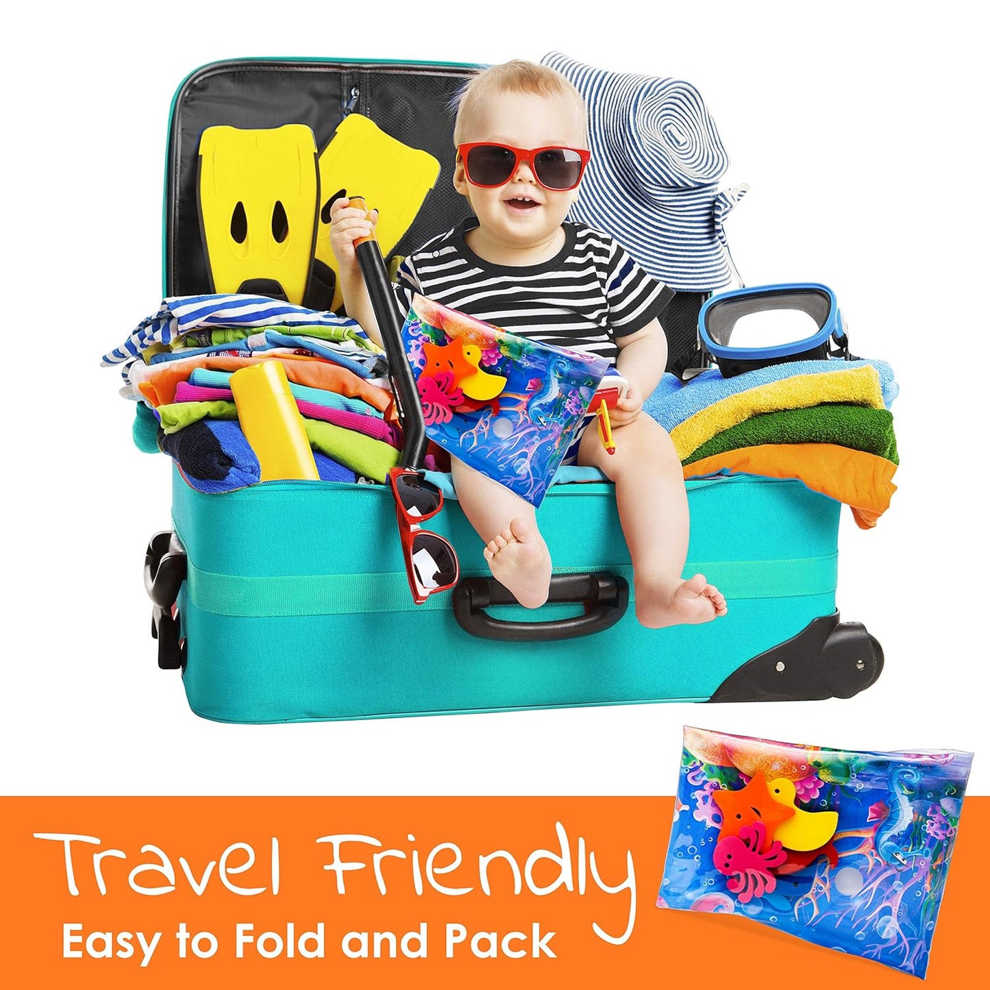 Inflatable Ocean Sensory Play Mat