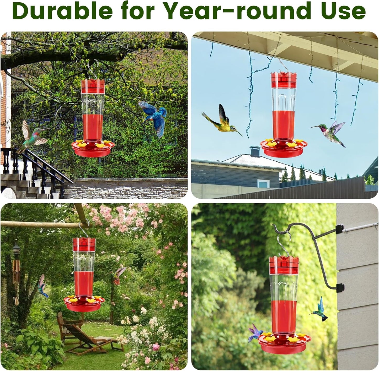 Plastic Hummingbird Feeders