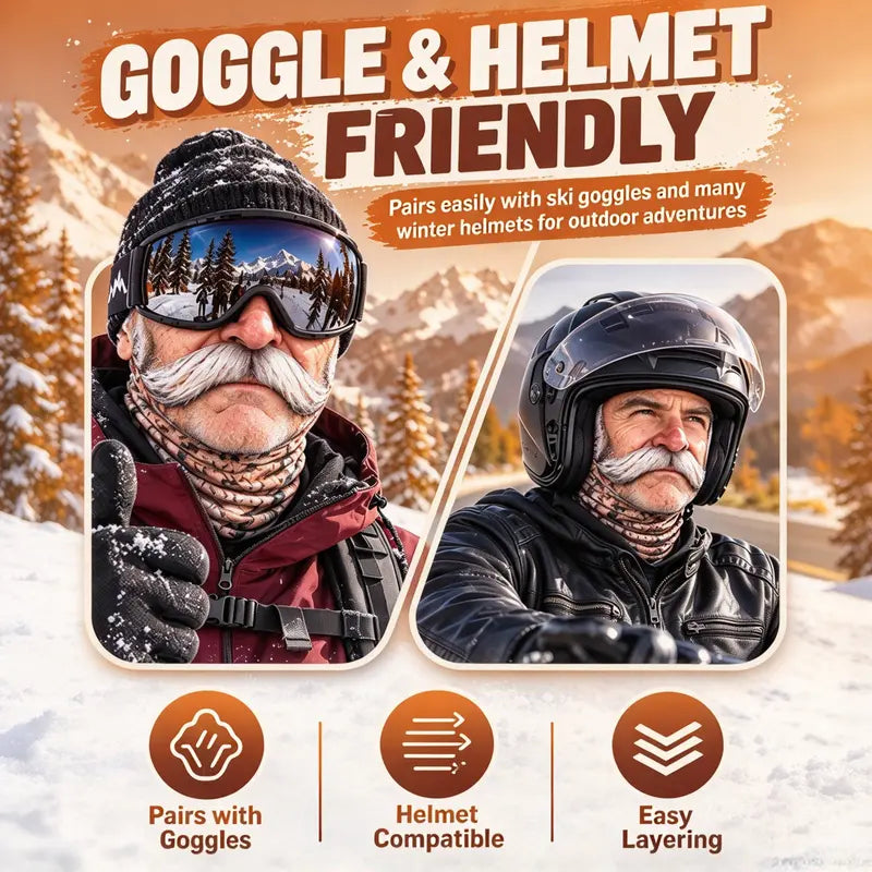 Funny Realistic 3D Printed Ski Mask