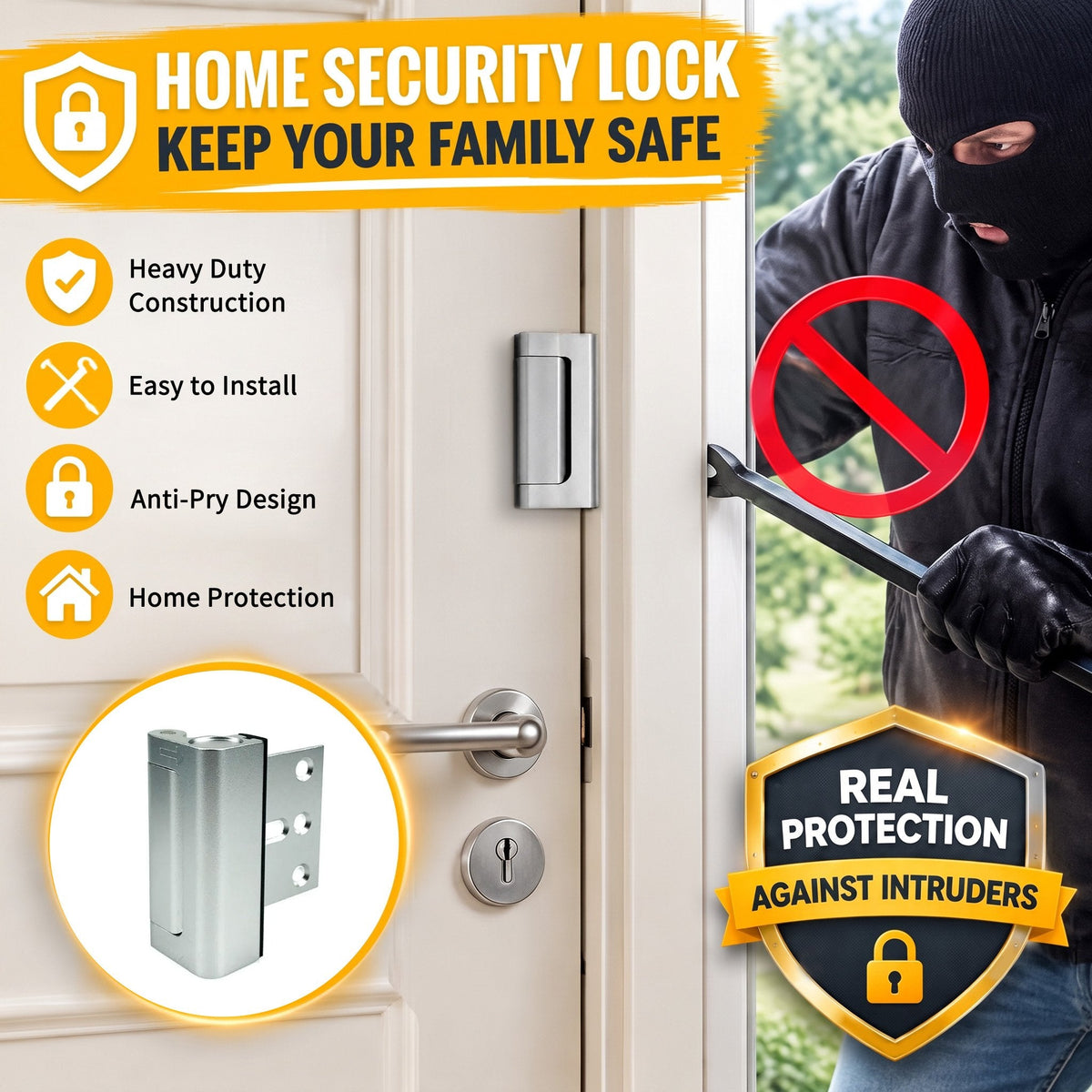 Updated Home Security Door Locks