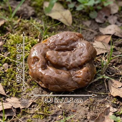 7PCS Realistic Fake Poop Prank Set Hilarious Gag Gift for Parties & Office
