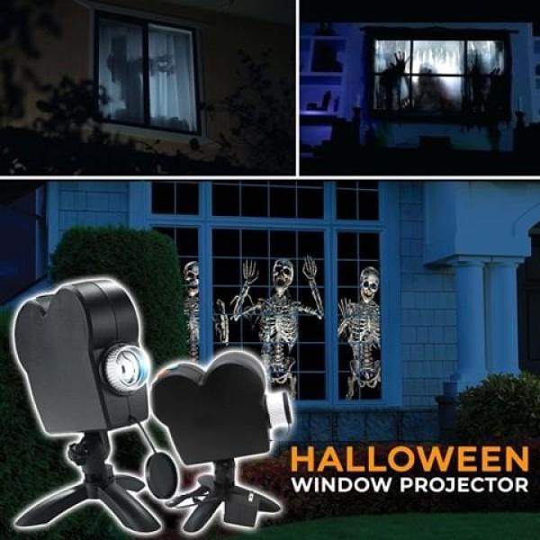Halloween Pre- -Halloween Holographic Projection