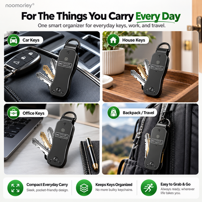 Smart Key Organizer with Find My Tracking & Sound Alert