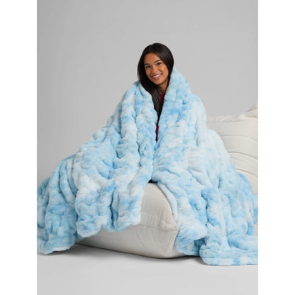 Oversized Plush Throw Blanket