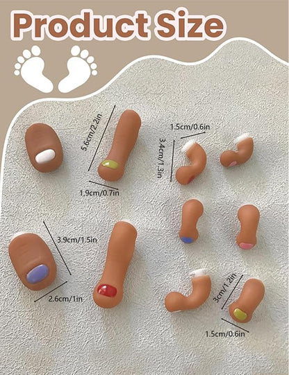 Funny Toe Charms (10 Pieces)