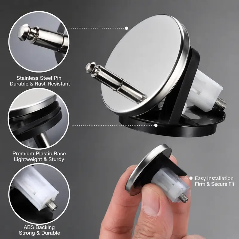 Universal Toilet Seat Expansion Bolts | Stop Wobbly Loose Toilet Seats