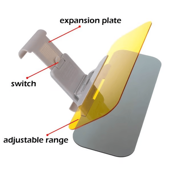 Anti-Glare Sun Visor For Cars