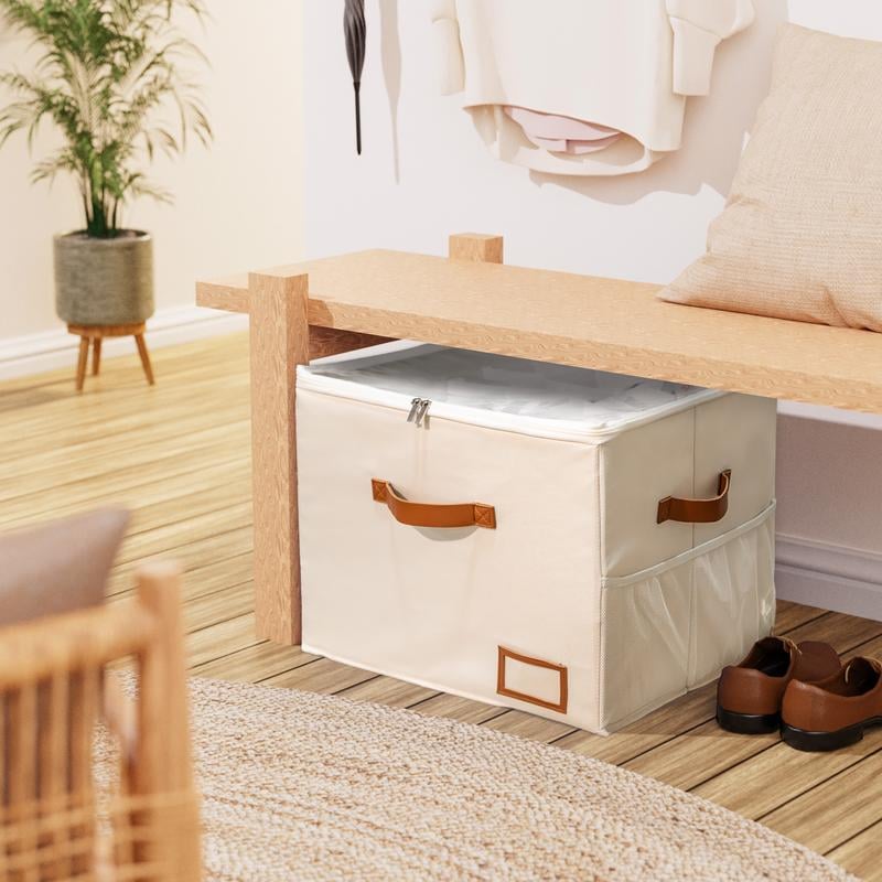 Clear-Lid Shoe Storage Box