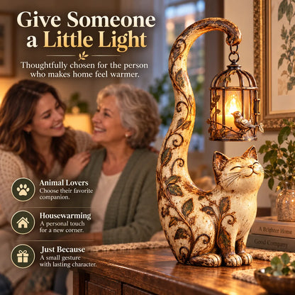 Little Guardian Lantern Figurines A Cozy Glow for Any Corner (5 Styles)