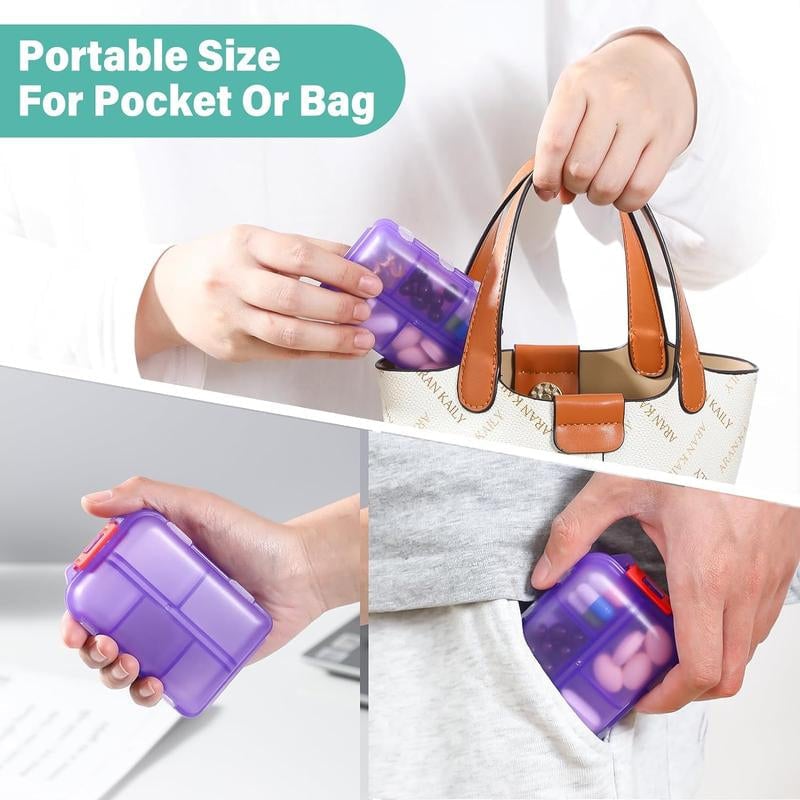 Mother's Day Travel Pill Organizer Box (161 Labels for Customization)