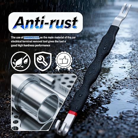 Automobile electrical terminal connector disconnector tool