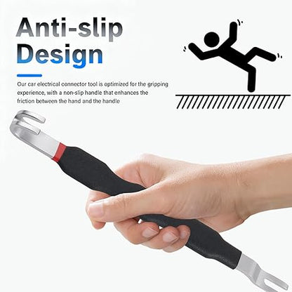 Automobile electrical terminal connector disconnector tool