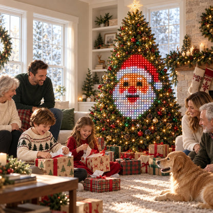 Smart Animated Christmas Tree Lights | App-Controlled LED Holiday Display