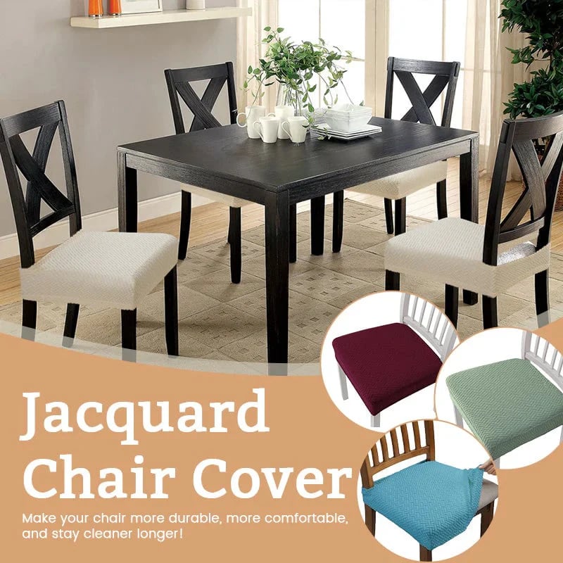 Waterproof Jacquard Chair Covers! Durable, Stylish & Easy-Clean