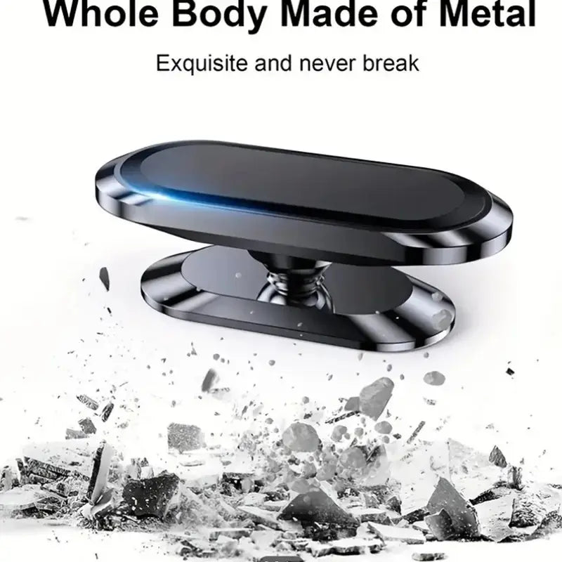 Universal Magnetic Car Phone & Tablet Mount, 360 Rotation Suction Cup Navigation Holder