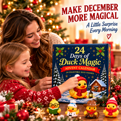 24-Day 3D Duck Magic Christmas Advent Calendar
