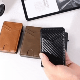 Men's RFID Minimalist Bifold Wallet