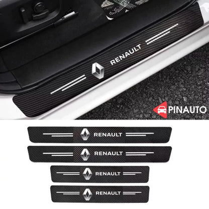 Door Sill Protectors with Logo Front Doors, Rear Doors & Trunk
