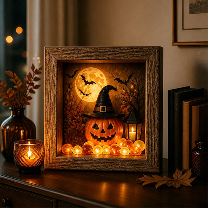 Lighthouse Shadow Box Light