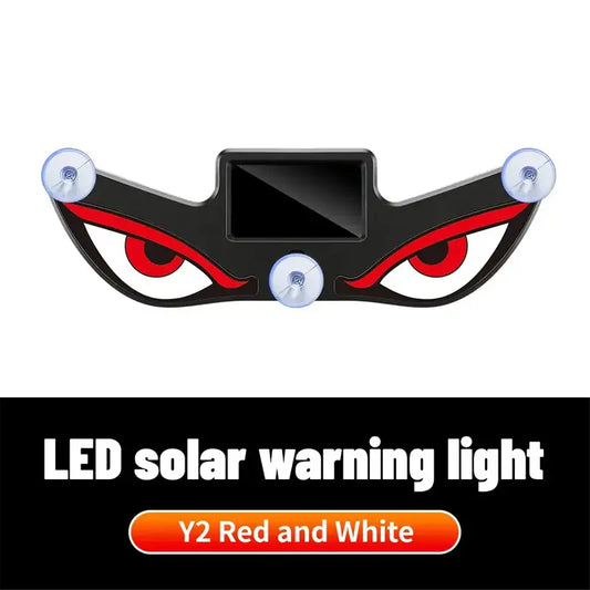 Car Rear Window Dynamic LED Display Vampire Devil Eye Emoji Panel, Auto Decorative Light tiktokshopspringglowup