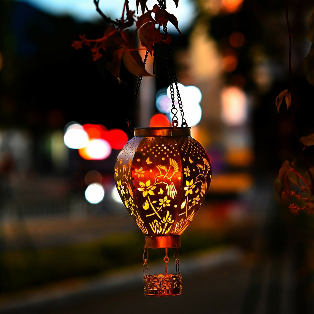 Solar Balloon Projection Lantern