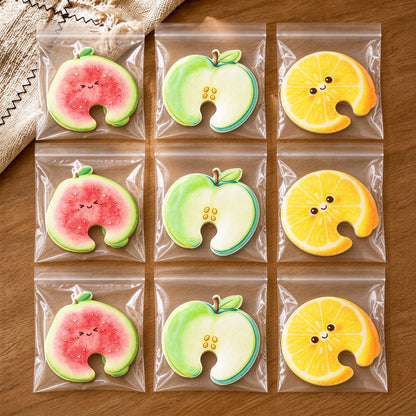 Faucet-Hanging Fruit Kitchen Sponges