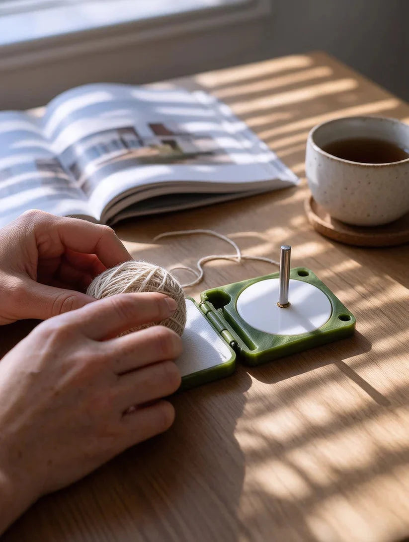 Portable Yarn Holder for Crochet & Knitting