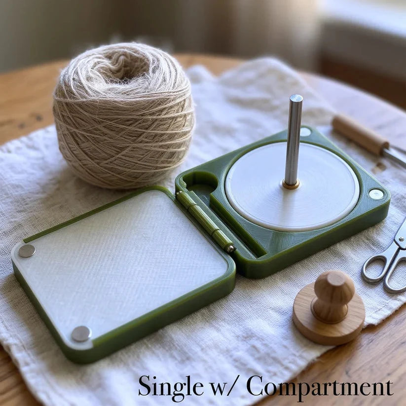 Portable Yarn Holder for Crochet & Knitting