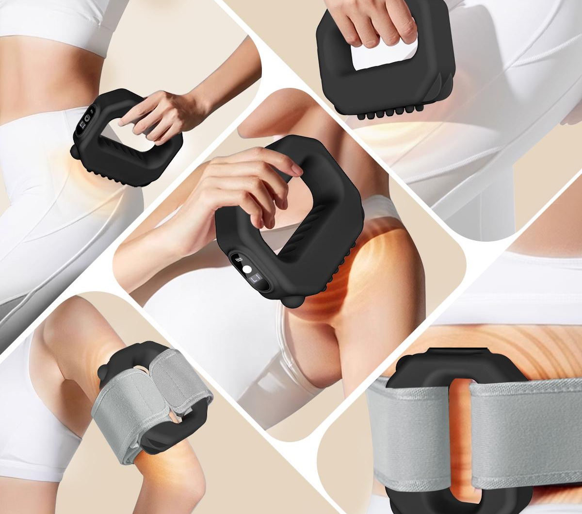 Hands-Free Breathable Knit Strap