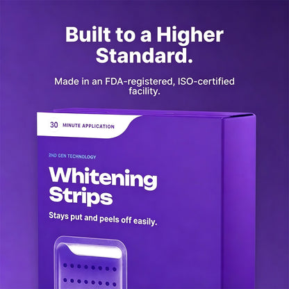 Purple Teeth Whitening Strips