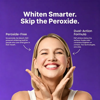 Purple Teeth Whitening Strips