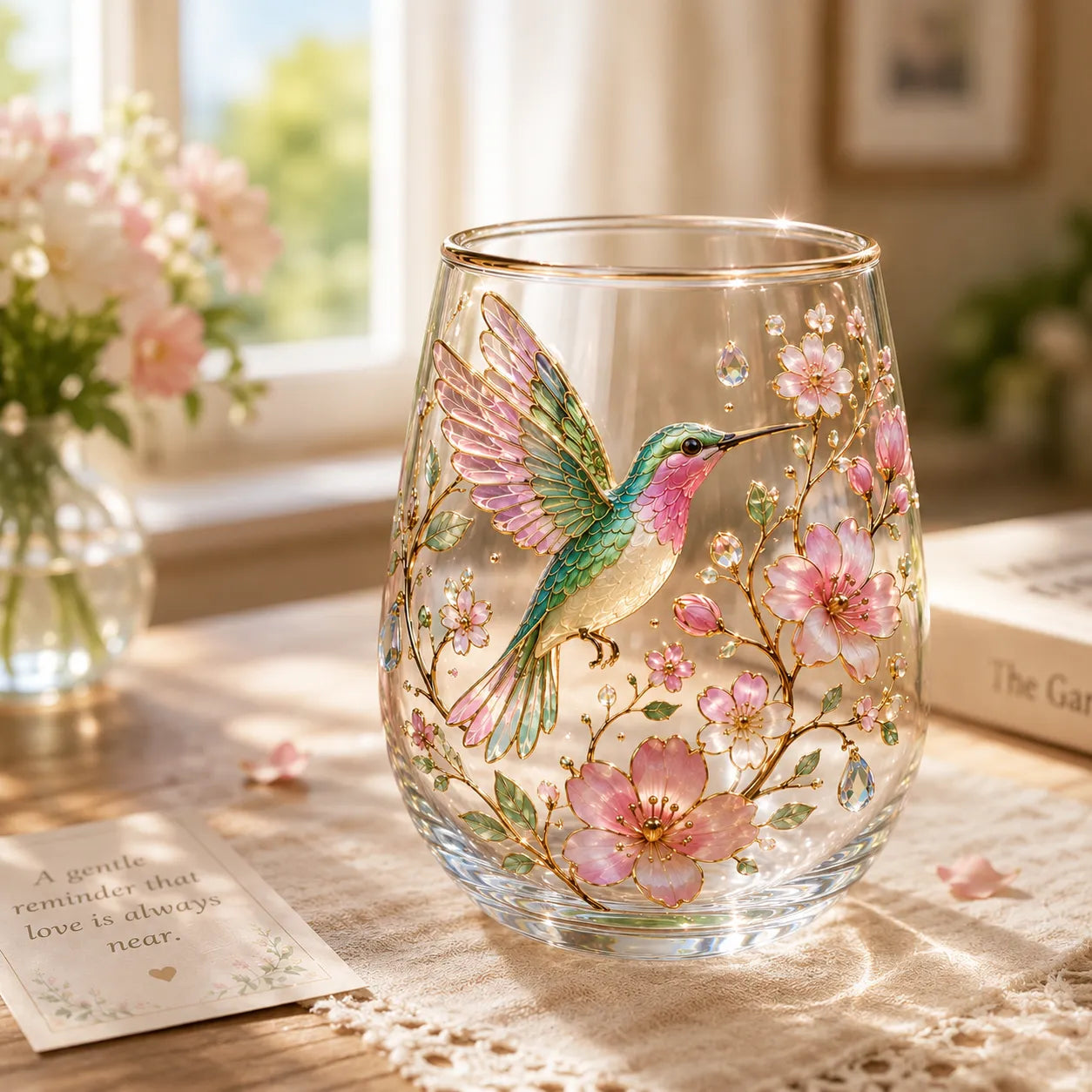 Garden Bliss Glass Cups