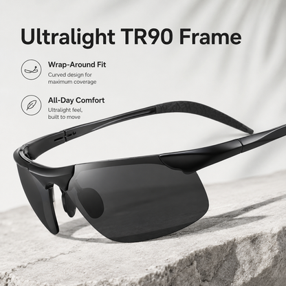 Launch | Men's UV 400 Polarized Sunglasses