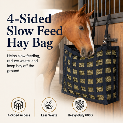 Originals Supreme 4-Sided Slow Feed Hay Bag