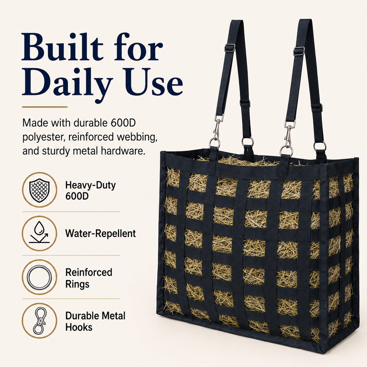 Originals Supreme 4-Sided Slow Feed Hay Bag