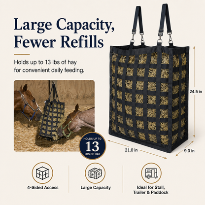 Originals Supreme 4-Sided Slow Feed Hay Bag
