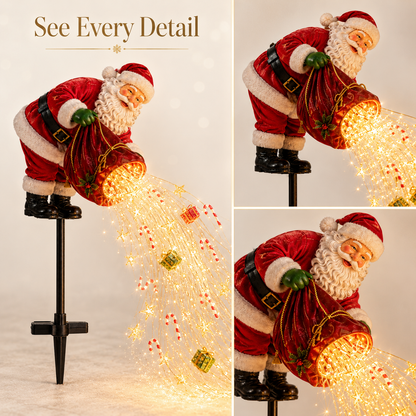Christmas Early Santa s Magic Pour Flowing LED Christmas Garden Light