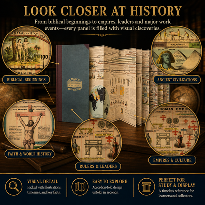 6,000 Years of Biblical & World History in One 23-Foot Timeline