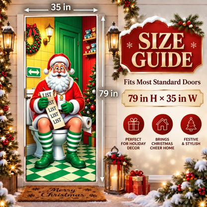 Magical Christmas Door Cover & Holiday Party Banner