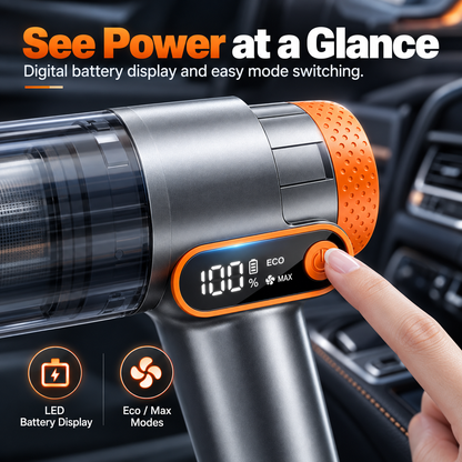3-in-1 Cordless Car Vacuum / Blower / Inflator